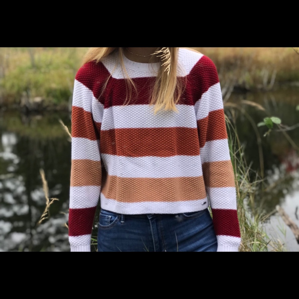 Cropped Hollister Sweater